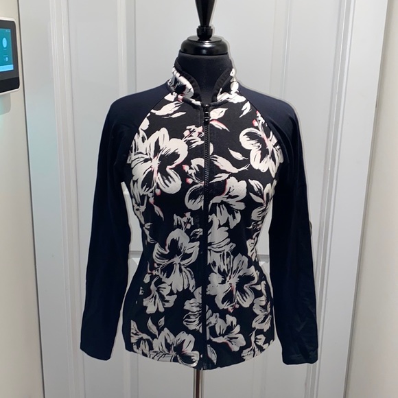 Lauren Ralph Lauren Jackets & Blazers - Lauren Ralph Lauren Hibiscus Athletica Jacket